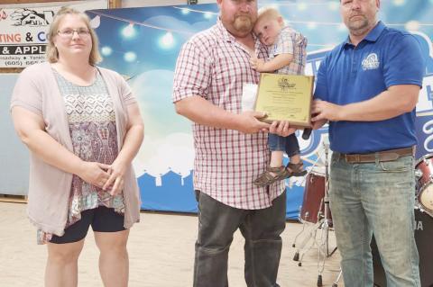 Fordyce family receives Pioneer Family Farm A