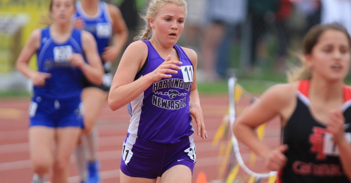 Allie Rosener will be running track at Wayne State College